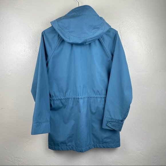 Woolrich Womens Vintage Hooded Jacket Pale Blue S - Picture 9 of 13